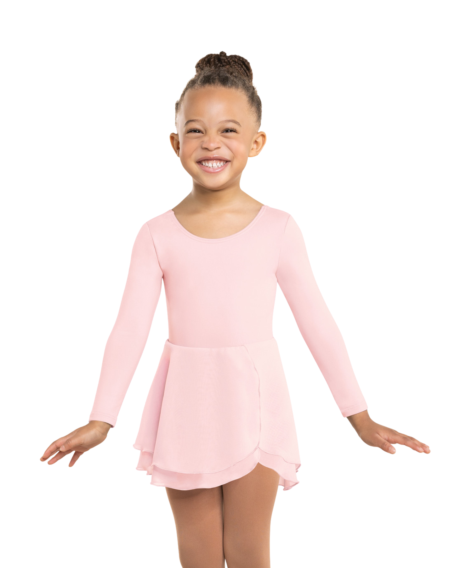 Scoop Neck Long Sleeve Dress