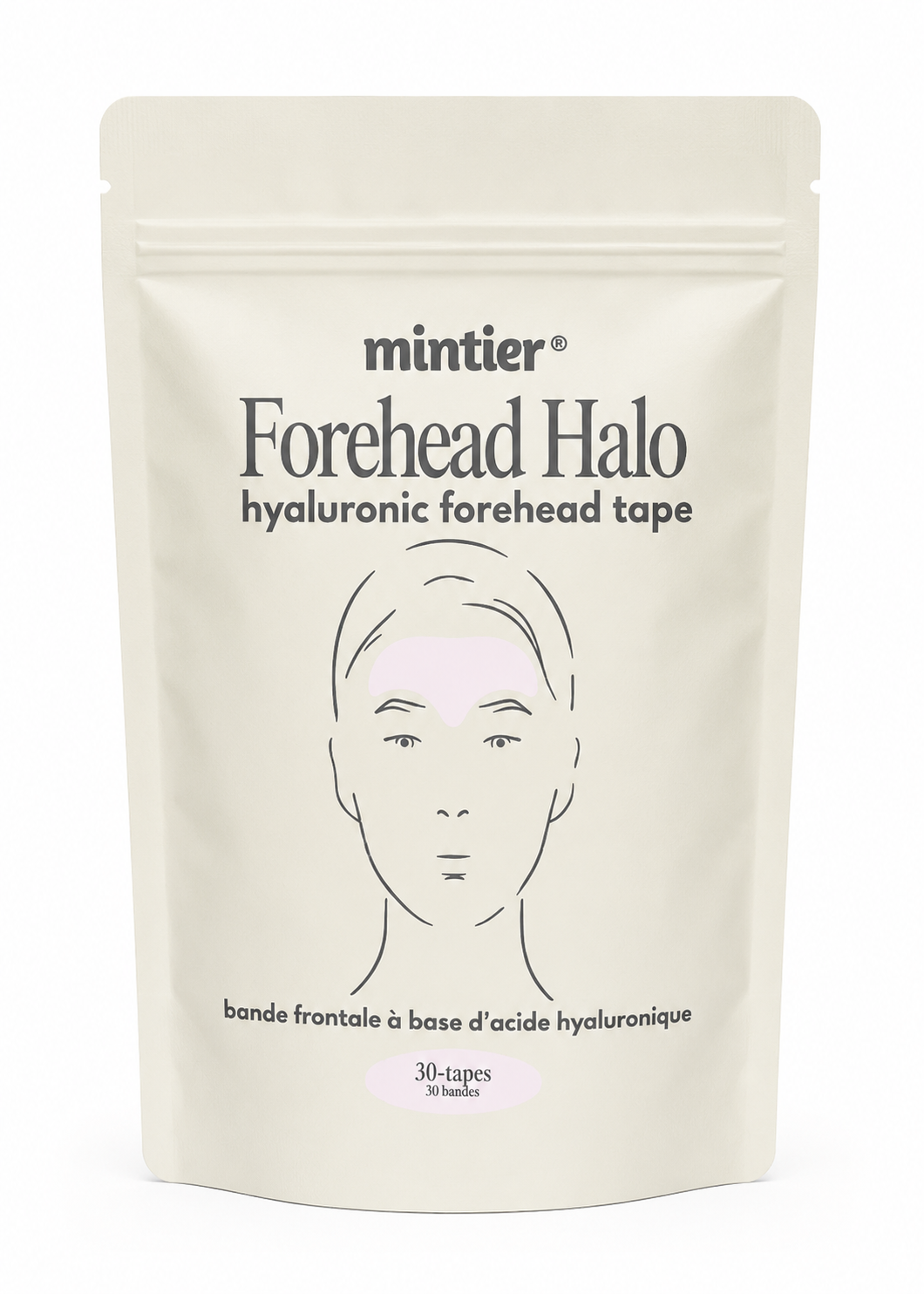 Hyaluronic Halo Forehead Tape: 1 month supply