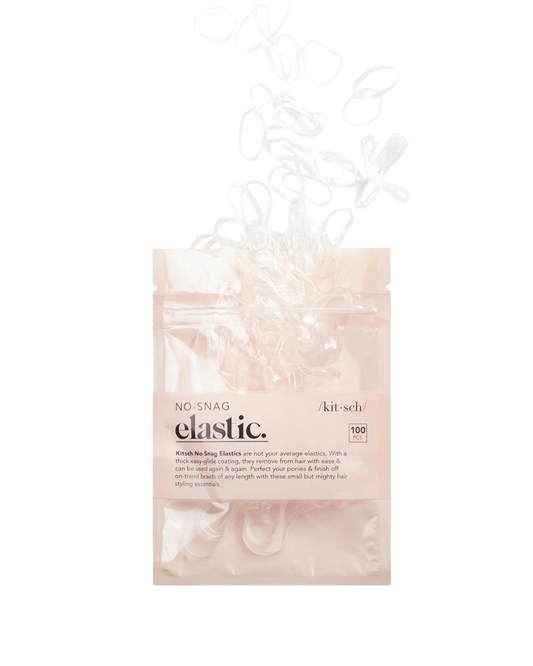 No-Snag Elastic 100 pc - Clear